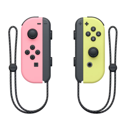 کنترلر جوی کان زرد صورتی برای Nintendo Switch
