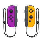 کنترلر جوی کان بنفش نارنجی برای Nintendo Switch