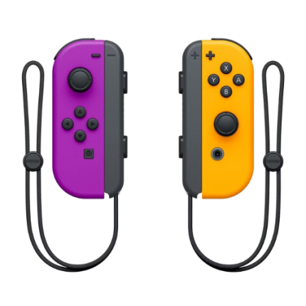 کنترلر جوی کان بنفش نارنجی برای Nintendo Switch