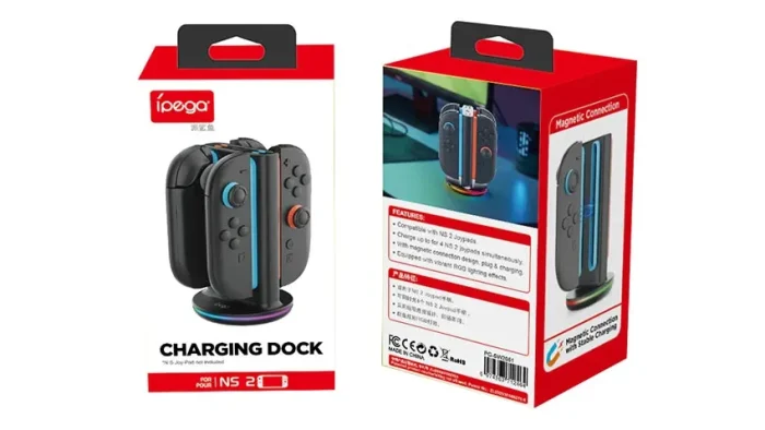 پایه شارژر Ipega برای Nintendo Switch 2 - تصویر 5