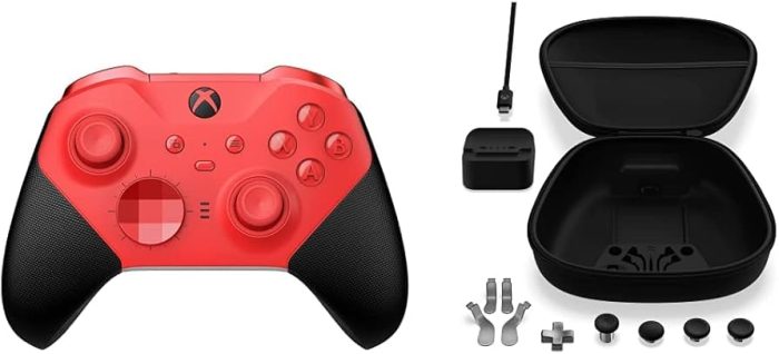 کنترلر XBOX کاستوم الیت قرمز سری 2 - تصویر 5