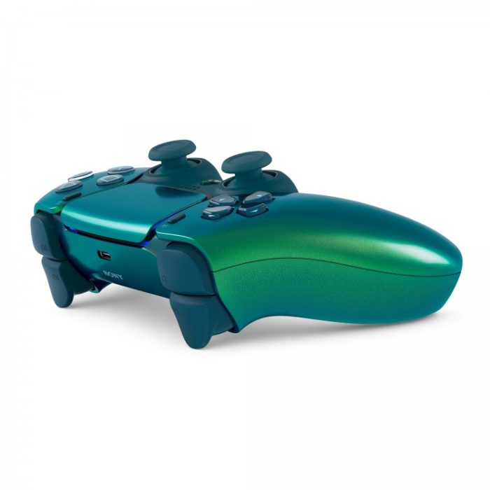 کنترلر PS5 سبز کروم - تصویر 4