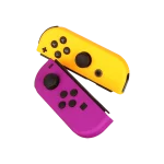 کنترلر جوی کان بنفش نارنجی برای Nintendo Switch - تصویر 4