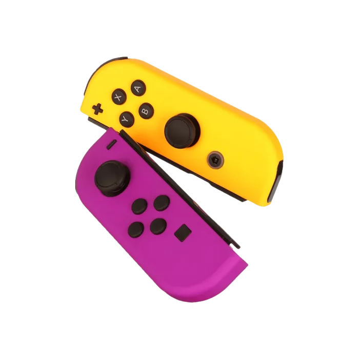 کنترلر جوی کان بنفش نارنجی برای Nintendo Switch - تصویر 4