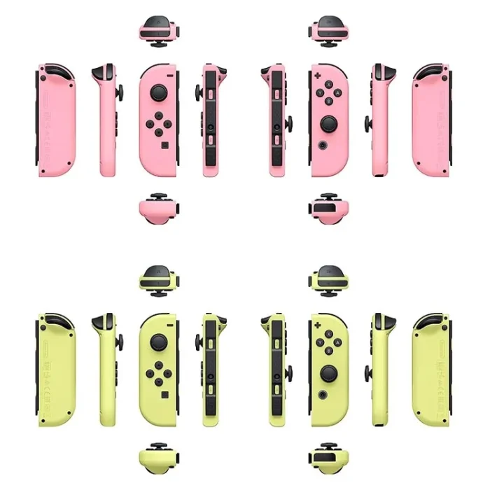 کنترلر جوی کان زرد صورتی برای Nintendo Switch - تصویر 5