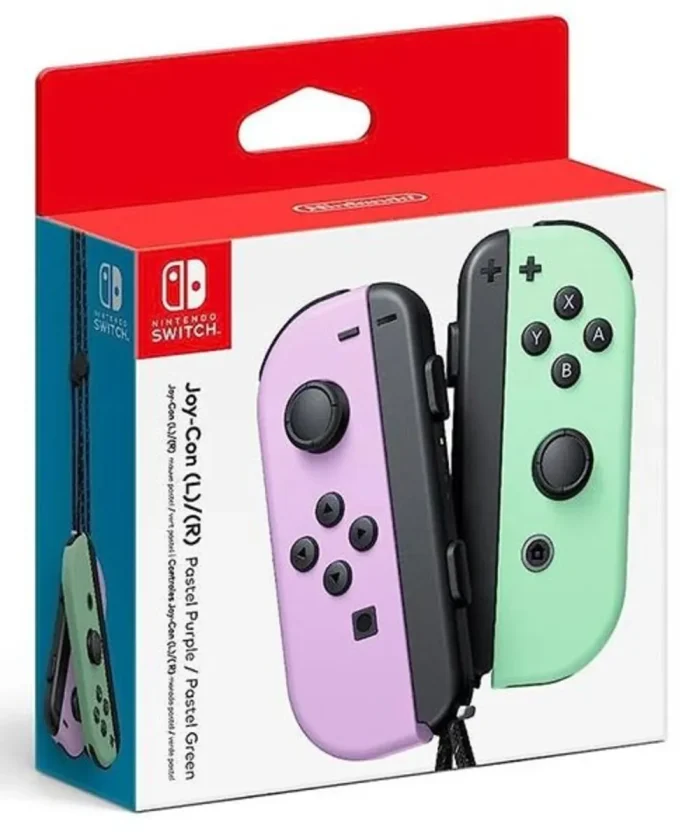 کنترلر جوی کان سبز و بنفش برای Nintendo Switch - تصویر 5