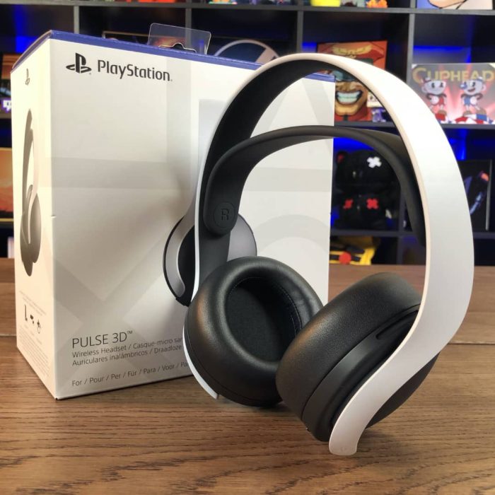 هدست Sony Pulse 3D سفید - تصویر 4