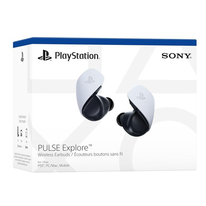 هدست PlayStation Pulse Explore سفید - تصویر 4