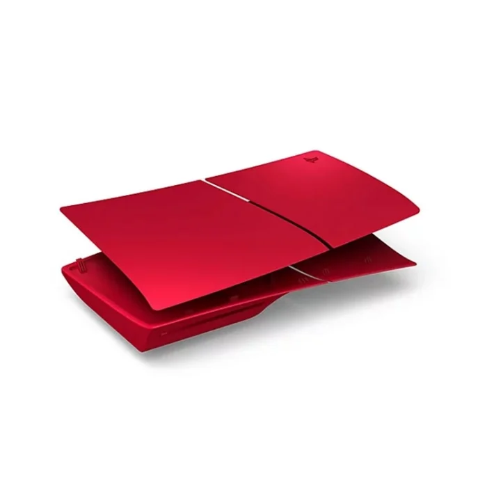 فیس پلیت PS5 Slim Standard قرمز متالیک - تصویر 5