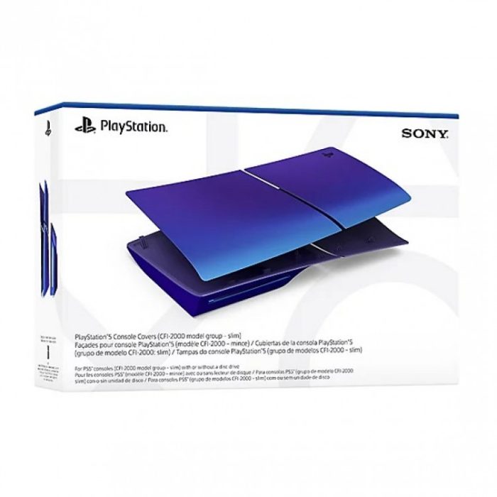 فیس پلیت PS5 Slim Standard رنگ Chroma Indigo - تصویر 5