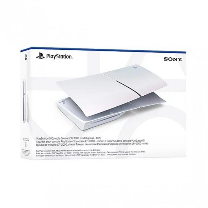 فیس پلیت PS5 Slim Standard رنگ Chroma Pearl - تصویر 4