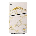 فیس پلیت PS5 Slim Standard طرح Ghost of Yotei Gold - تصویر 5