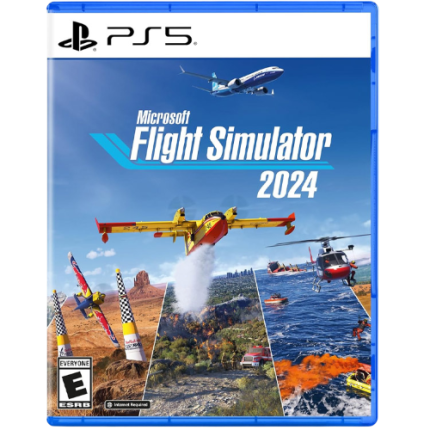 دیسک بازی Microsoft Flight Simulator 2024 برای PS5